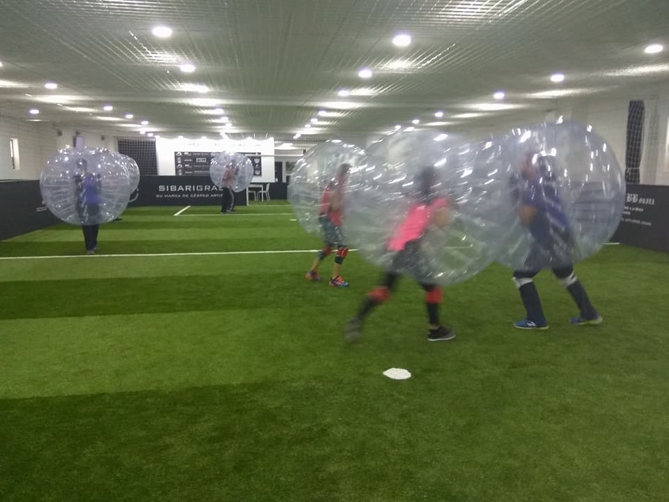 futbol burbuja indoor