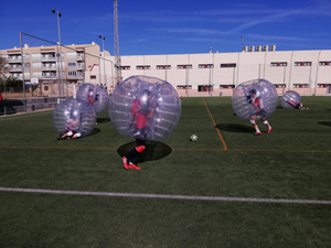 bubble football miramar
